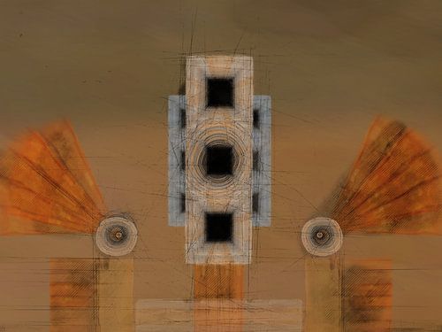 Imaginary landscape with call bells