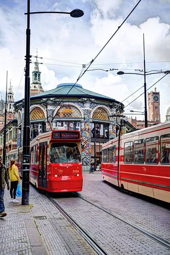 Binnenstad van Den Haag Nederland