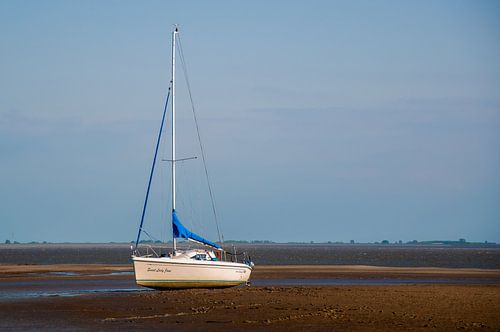 Boot auf dem Festland