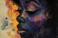 Vrouwen Abstract Schilderij van Kunst Kriebels thumbnail