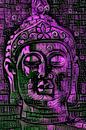 Buddha - the Joy in Violett von Michael Ladenthin Miniaturansicht