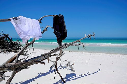Je voelt je net Robinson Crusoe