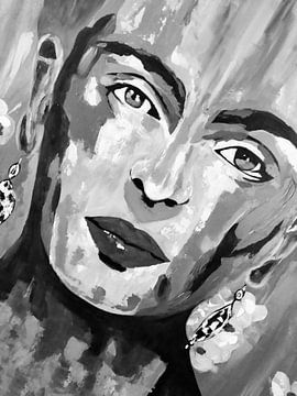 Frida "Face" by Kathleen Artist Fine Art
