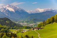 Landschaft des Berchtesgadener Landes, Deutschland von Henk Meijer Photography Miniaturansicht