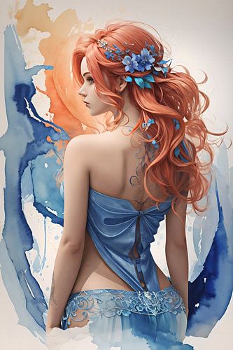 De schoonheid met het rode haar II