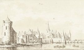 Abraham Rademaker, View of the town of Gennep, 1685 - 1735 by Atelier Liesjes