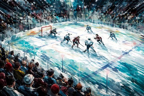 Match de hockey sur glace