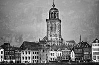Stadtbild Deventer (3a) von Rob van der Pijll Miniaturansicht