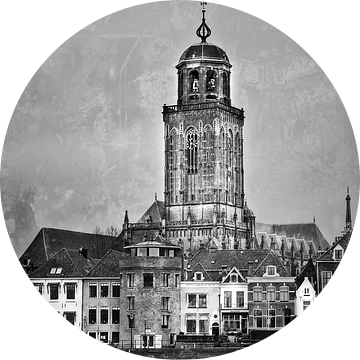 Stadsgezicht Deventer (3a) van Rob van der Pijll