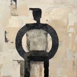 Minimal Totem Figur von Christian Ovís