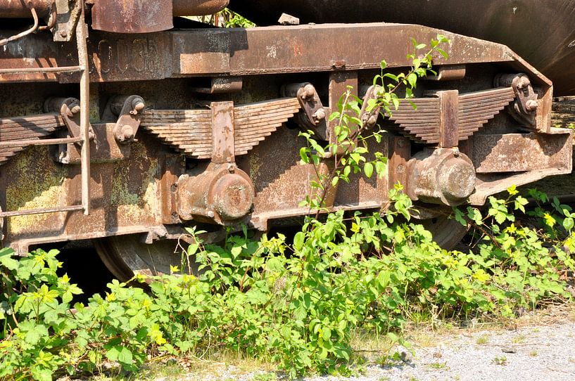 Old railway relict by Arthur Wijnen