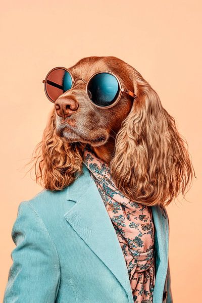 Field Spaniel by Poster Art Shop