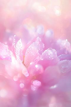 Delicate bloesem in zacht licht van Poster Art Shop