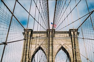 Brooklyn Bridge by Patrycja Polechonska