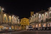 Piazza Giacomo Matteotti in de avond van Rini Braber thumbnail