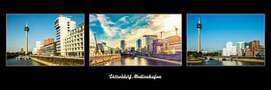 Triptychon Düsseldorf Medienhafen
