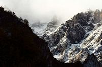 Mountain peaks in Picos de Europa