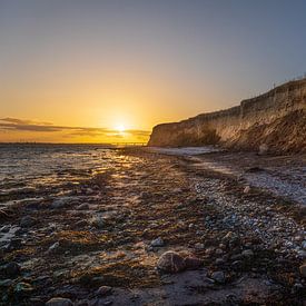 Golden evening glow at the Wulfener Hals by Friedhelm Peters