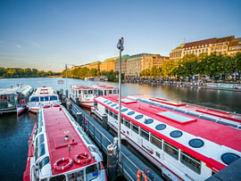Hamburg – Binnenalster von Thomas Bugdoll