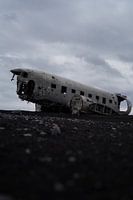 Plane wreckage, Iceland