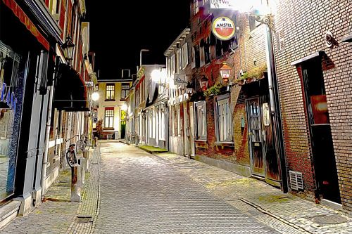 Leeuwarden Nieuwesteeg oil-art