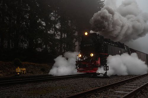 The Brockenbahn is stepping on the gas.