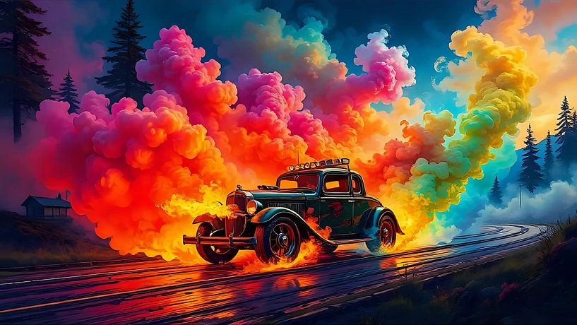 Perfecte driftmomenten van Jean Pierre