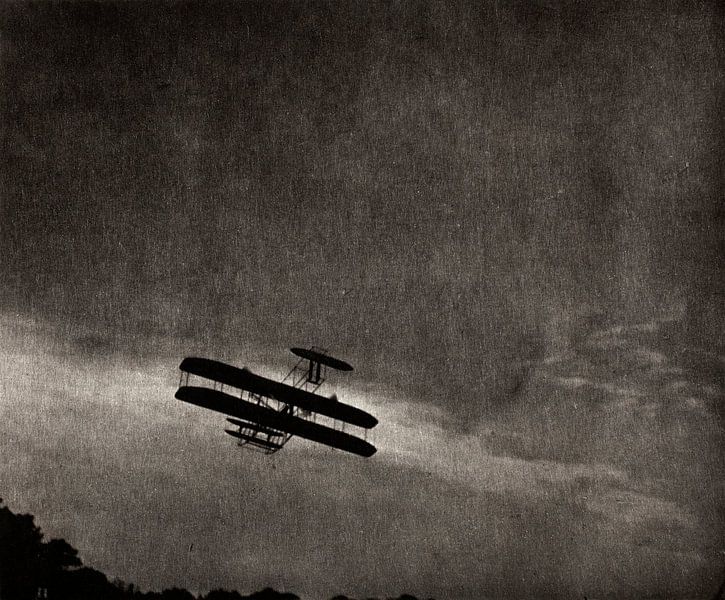 Het vliegtuig (1911) door Alfred Stieglitz van Peter Balan