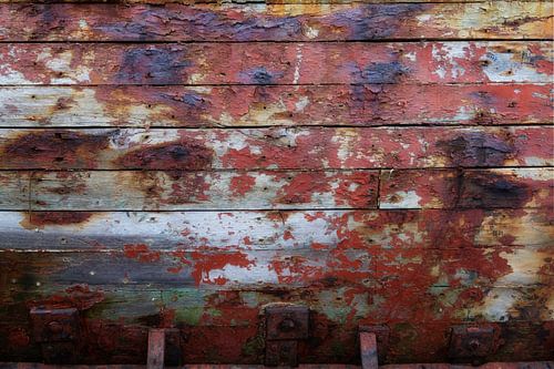 Rouille sur les bateaux