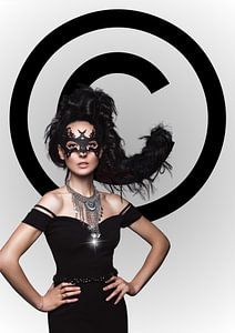 Copyright in black