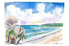 Grand Anse La Digue Seychellen Insel Träume von Markus Bleichner