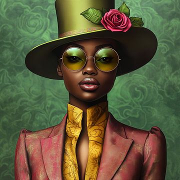 Fashion model by Black Coffee