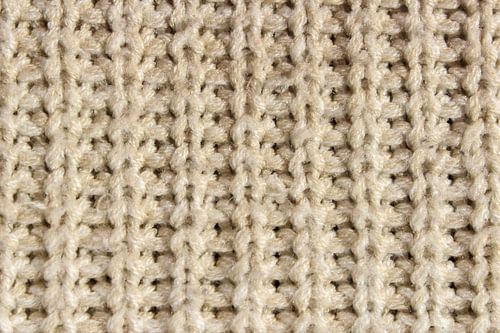 Textuur gebreide kabels van acryl garen