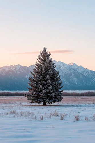 Christmas in the snow