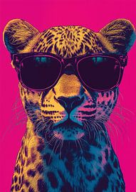 Leopard in Shades by Liv ter Riet