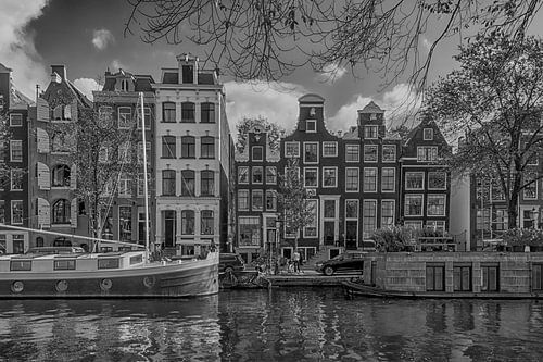 On the canals of Amsterdam
