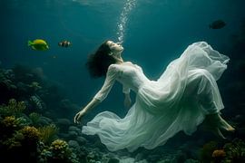 In a state of suspension - between breath and eternity by Klaus Tesching - Art-AI