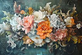 Jardin de fleurs vibrant