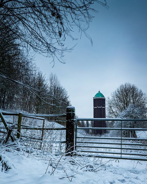 The water tower of Axel by Wesley Kole