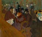 Bij de Moulin Rouge, Henri de Toulouse-Lautrec van Meesterlijcke Meesters thumbnail