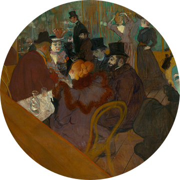 Bij de Moulin Rouge, Henri de Toulouse-Lautrec