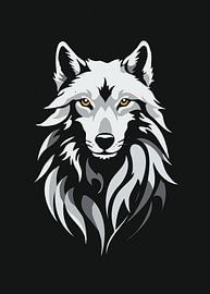 Silberner Wolf von Rizal Azhari