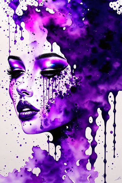 Contemplation colorée par Art & Soul Creations