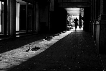 Max Euweplein Black and white by Ipo Reinhold