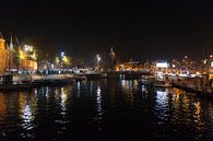 Amsterdam In De Nacht van Brian Morgan thumbnail