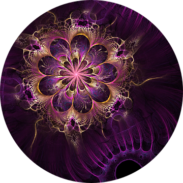 Lotus - Abstracte bloemvorm met een spiritueel gevoel