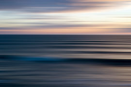 Soft Ocean Sunset - Coastal Abstract by Joseph S Giacalone Photography