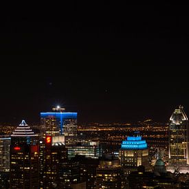 Nachtelijk Montreal van Harm-Jan Tamminga