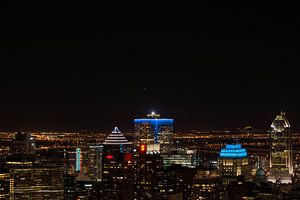 Nachtelijk Montreal van Harm-Jan Tamminga