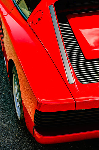 Ferrari Testarossa detail